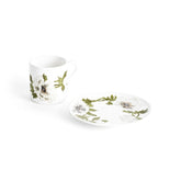 Anemone Painted Demitasse Set Of 4
